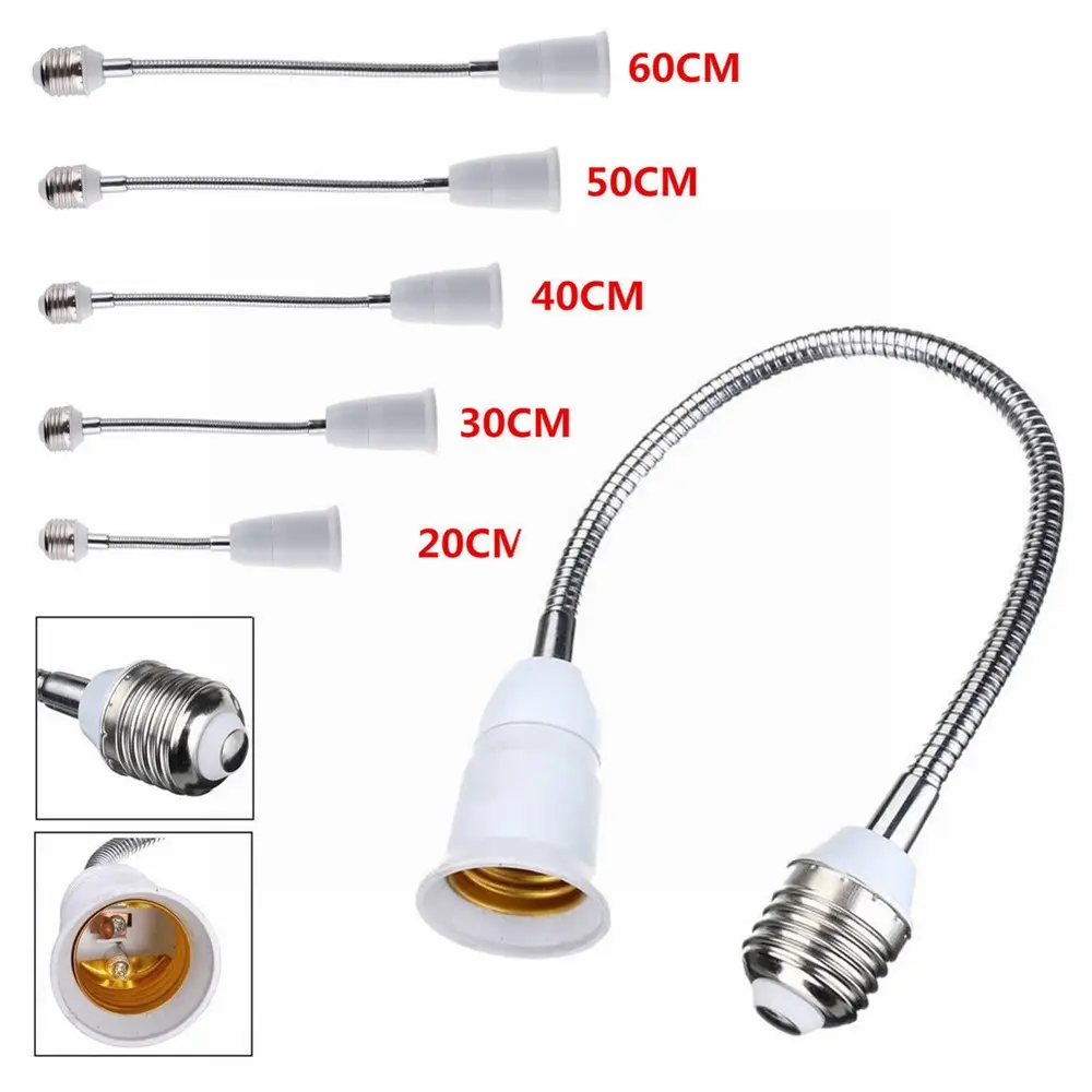 Decor Lighting Accessories Extension Adapter Bulb Socket Lamp Base Lamp Holder 