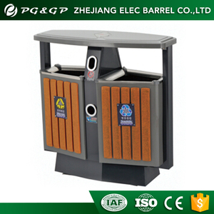 Gỗ Sơn Thép Hai Bên Tái Chế Rác Thùng Rác - Product Image 3