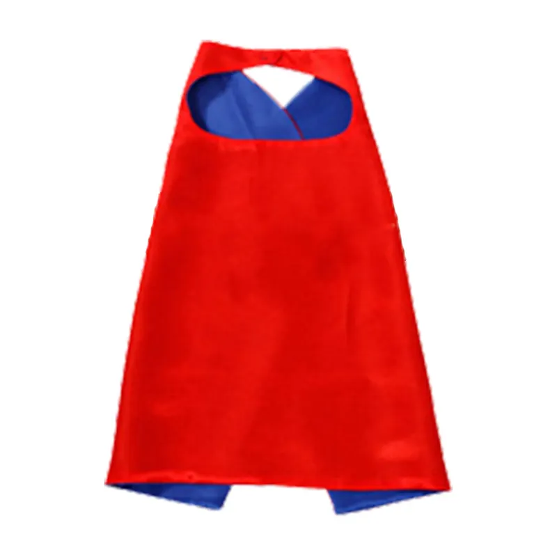 Unisex colorato Spiderman supereroe mantello e maschera di feltro gonfiabile personaggio stampato per feste di Halloween