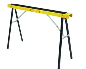 pair 780MM trestle non slip fold away builder carpenter 200KG saw horse