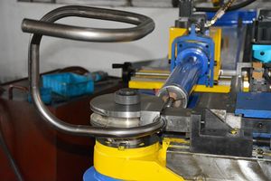 Nhà Kính dọc 4 "hình bầu dục SS liền mạch 38nc 1 1/2 3/4 inch Ống Vuông ống điện Bender máy để bán - Product Image 5