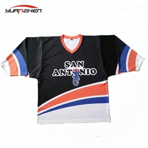 Yuanzhen-new model wholesale dry fit Korea Ice hockey jersey manufacturer - Product Image 3