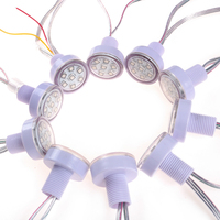 24V GS8206 WS2811 UCS1903 UCS2903 38mm 7 Led Pixel Rgb Points Attraction Ampoules Amusement Lumière