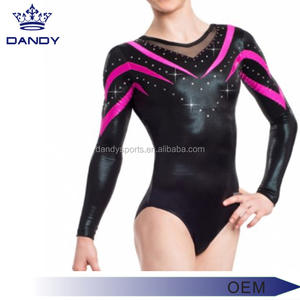 Maillot de Gimnasia para Mujer Elite Sparkle Burst con Pedrería para Competencia - Product Image 2