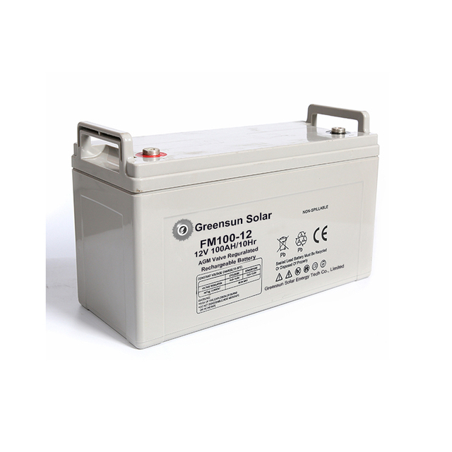 Competitive Price AGM Batteries 12v 24v 100ah Lead Acid Battery for Power Bank