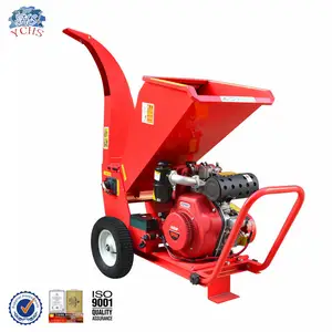 Hot Jual Taman Pertanian Mesin Diesel Pohon Shredder Chipper Kayu