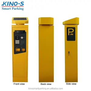 Estacionamento na rua equipamentos máquina de estacionamento de estacionamento solar metro