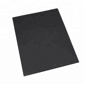 Wholesale Premium Personalized Logo Printed Black <strong>Card</strong> Paper A4 <strong>Folders</strong> With Two Pocket - Product Image 3