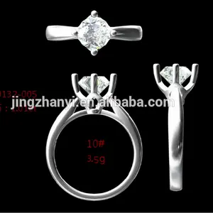 China K Gold Factory PT750/18K/14k gold ring manufacturing, 17 years of experience in export trophy design and manufacturing