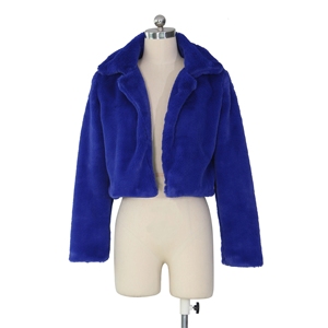 Cappotti di pelliccia corti da donna in pelliccia sintetica da donna in pelliccia sintetica con collo caldo in vendita calda - Product Image 5