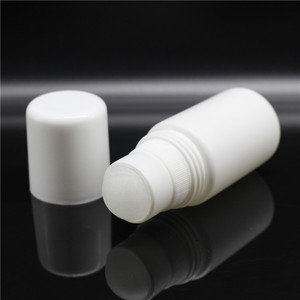 Bán Buôn <span class=keywords><strong>50</strong></span> <span class=keywords><strong>Ml</strong></span> HDPE Trắng Tinh Dầu Lăn Chai Rỗng Khử Mùi Nhựa Cuộn Trên Chai - Product Image 5
