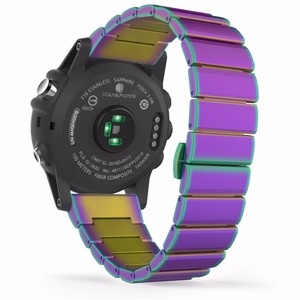 De acero de para Garmin Fenix 5X metal Correa ajuste fácil 26mm ancho de acero inoxidable bandas de reloj Garmin fenix 5x3 HR - Product Image 5