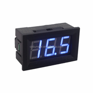 Đồng Hồ Đo Ampe Kế DC 0-50A Kỹ Thuật Số Đồng Hồ Đo Hiện Tại Bốn Dây Màn Hình LED Màu Xanh 3 Chữ Số + Điện Trở Shunt 75mV - Product Image 2