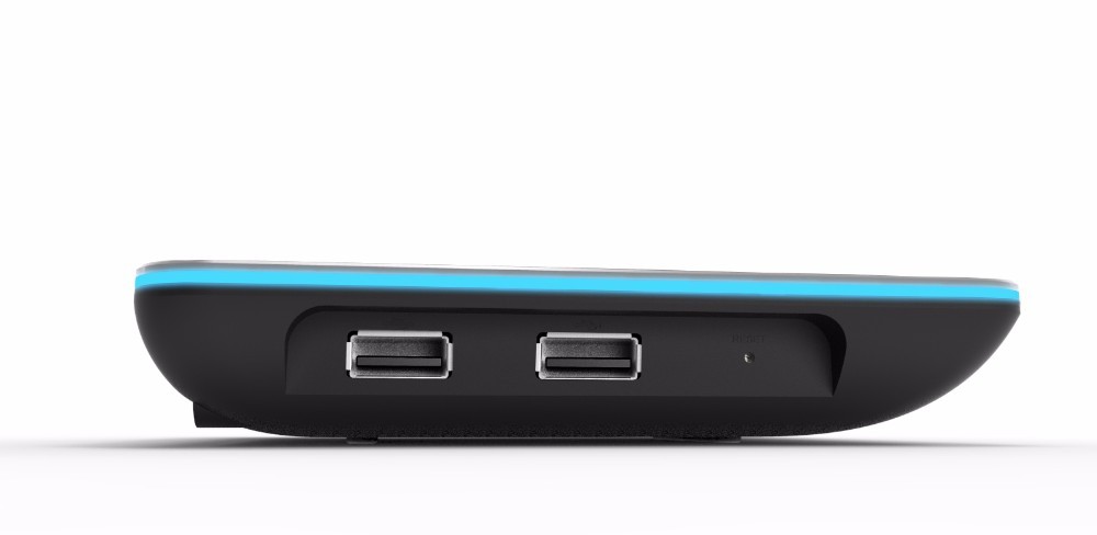 2 GB + 16 GB H96 Pro Android TV BOX Amlogic S912 Octa Core Android 7.1 Malvavisco 4 K H.265 2.4G/5G Dual WiFi Bluetooth4.1 1000
