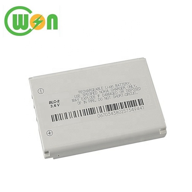 Factory Direct 3.6V 1000mAh Li-ion Replacement Battery for Nokia BLC-2 battery Mobile Phone Stable Output Long Cycle Life