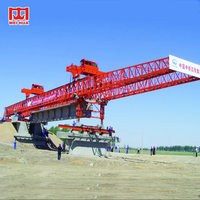 Lanzador de Vigas Weihua para Construcción de Puentes y Montaje de Puentes en Carreteras, Grúa para Lanzamiento de Vigas de Hormigón