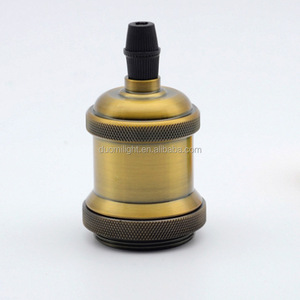 Bán hàng nóng Edison giữ đèn nhôm kim loại <span class=keywords><strong>lampholder</strong></span> <span class=keywords><strong>E27</strong></span> Bóng đèn chủ ánh sáng bóng đèn ổ cắm - Product Image 2