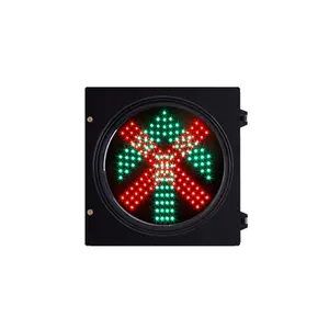300 millimetri go e di arresto luce del segnale stradale croce semaforo