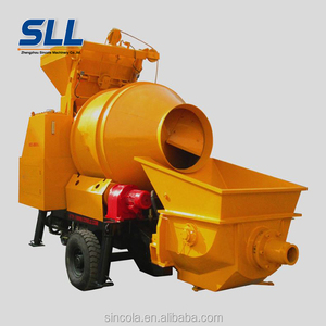 Pompa Mixer Beton Mini, Pompa Beton dengan Mixer - Product Image 5