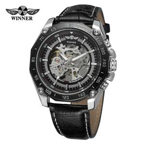 T-winner Factory Own Design <span class=keywords><strong>Team</strong></span> Luxury Mens Designer Watches OEM Big Hand Bayan Saat miglior orologio meccanico automatico scheletro - Product Image 3