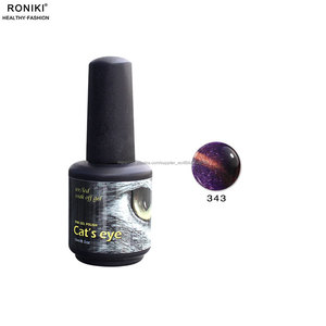 RONIKI esmalte gel para <span class=keywords><strong>unas</strong></span> laser gel de ojo de gato bueno para vender - Product Image 1