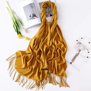 Оптовая продажа, шарф, хиджаб, женский зимний шарф хорошего качества