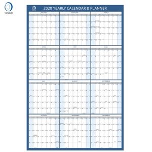 018-2A1 <span class=keywords><strong>calendario</strong></span> da parete <span class=keywords><strong>calendario</strong></span> annuale laminato a doppia faccia 2020 <span class=keywords><strong>calendario</strong></span> giorno 365 - Product Image 6