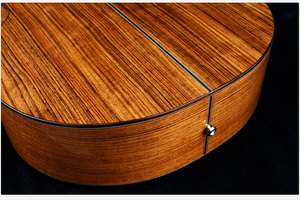 <span class=keywords><strong>Guitarra</strong></span> JUMBO de Nogal, Instrumento Musical de Cuerda Occidental Sólido - Product Image 6