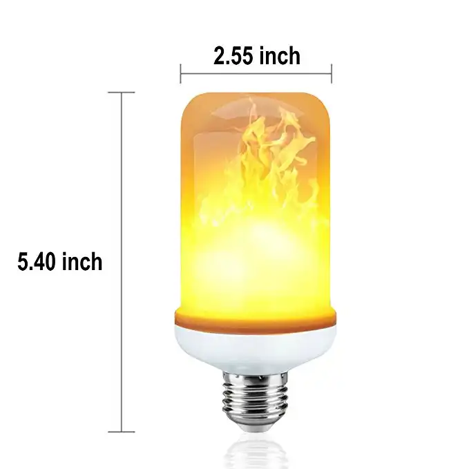 LED E27 B22 Ngọn Lửa Bulb Lửa E14 Đèn Ngô Bulb Nhấp Nháy LED Ánh Sáng Năng Động Hiệu Ứng Ngọn Lửa 5 Wát 7 Wát 9 Wát 110V-220V Cho Chiếu Sáng Nhà