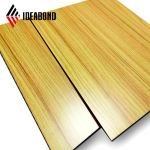 Panneau <span class=keywords><strong>composite</strong></span> en aluminium de style bambou pour façade - Product Image 1