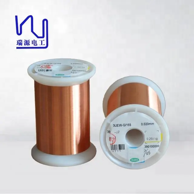 Super fine silver and copper alloy magnet wire for voice coil