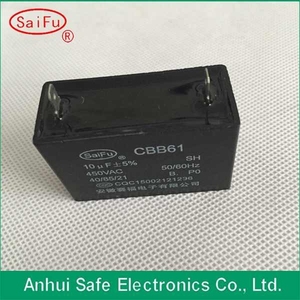 Ceiling Fan <strong>Capacitor</strong> CBB61 0.9uf 450V - Product Image 1