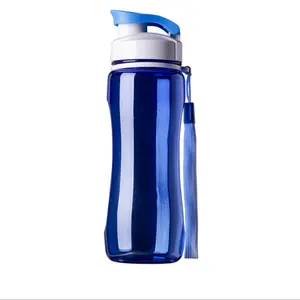 Amazon Diskon Besar Desain Baru Sampel Gratis BPA Logo Kustom Bebas Plastik Olahraga Botol Air dengan Harga Murah