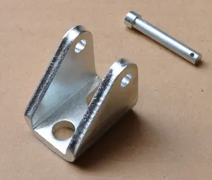 Zinco Chapeado 6mm de Espessura De Metal U Suporte Com Prateleira