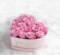 Karton kalp şekli çiçek paketleme kutusu toptan kalp şekli düğün kutusu