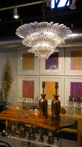 Đèn Chùm nghệ thuật trang trí nội thất 360 Thiết kế Thủy tinh Murano thủy tinh tiết kiệm năng lượng thủy tinh hiện đại hiện đại tay thổi nghệ thuật lông trắng 25 90 - Product Image 3