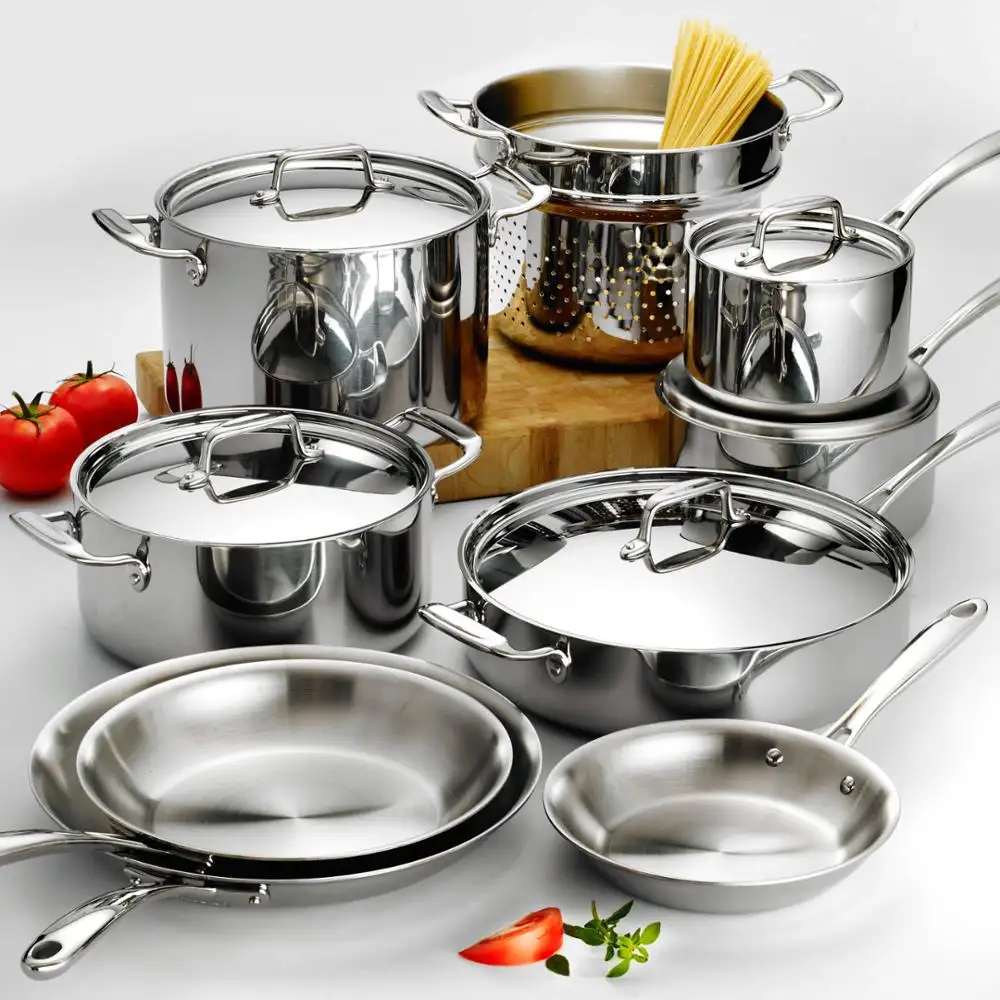 Stainless Steel Cooking Pots Kitchen Wares