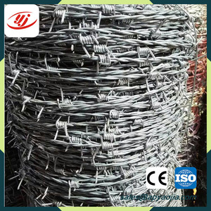 China 2016 precio por rollo <span class=keywords><strong>cerca</strong></span> de alambre de púas de alambre de púas - Product Image 3