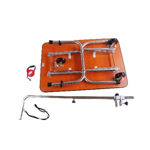 Portable En Acier inoxydable Chien Table De Toilettage Pour animaux de compagnie Avec Roues - Product Image 2
