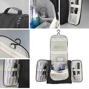 Portaoggetti da bagno con appendiabiti borsa per Make Up portatile da appendere borsa da toilette - Product Image 4