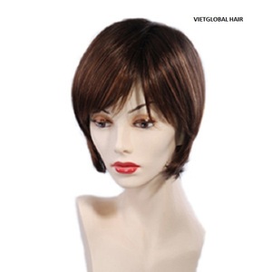 Perruque en cheveux humains vierges Remy sans capuchon, entièrement en dentelle, 20 pouces - Product Image 2