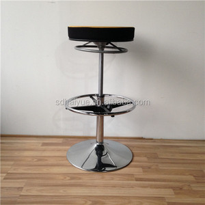 Chaise <span class=keywords><strong>de</strong></span> bureau en tissu <span class=keywords><strong>pivotant</strong></span>, <span class=keywords><strong>tabouret</strong></span> <span class=keywords><strong>de</strong></span> <span class=keywords><strong>bar</strong></span> avec anneau <span class=keywords><strong>de</strong></span> pieds, ajustable, haute qualité - Product Image 4