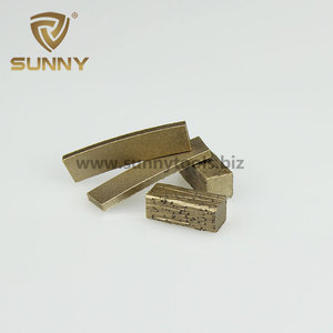 Segmen berlian blok pemotong pengolahan batu pasir dipoles bagian alat logam OEM potongan segmen pemrosesan pemotongan batu pasir - Product Image 6