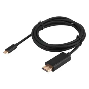 1.8M USB 3.1 Type C to DisplayPort DP 4K 60Hz Digital Converter Adapter Cable For Macbook Galaxy S8/plus