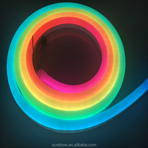 Luces led flexibles de neón, cambio de color programable, 24V, 60led, 10 unidades, pixel WS2811 - Product Image 6