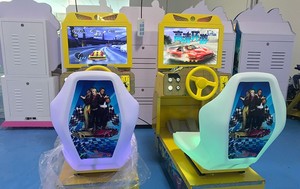 HotSelling al coperto divertimento Arcade per bambini auto da corsa macchina a gettoni per bambini gioco Outrun per la vendita - Product Image 3