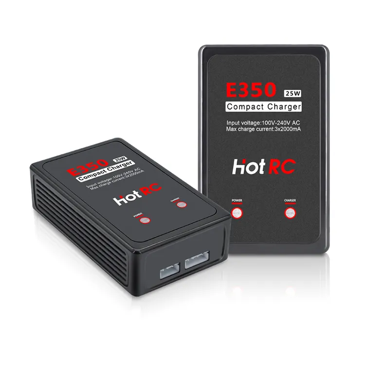 Hotrc E350 Cân Bằng Sạc Lithium Pin 2S 3S Tế Bào 7.4V 11.1V 2A 25W 2000ma Đối Với RC Lipo AEG Airsoft