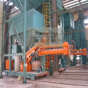 Gießerei maschinen China Resin Sand Reclam ation Casting Maschinen