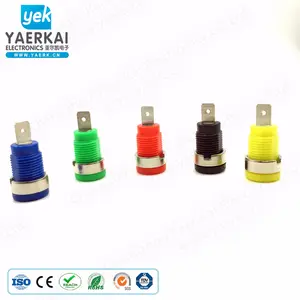 Conector banana hembra de 110V, 32A, 4mm, fabricante personalizado