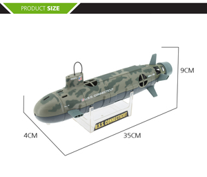! Impresionante! Juguetes USS <span class=keywords><strong>Seawolf</strong></span> energía nuclear submarino RC para los niños adultos - Product Image 4